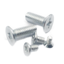 M4*22mm Carbon Steel Zinc Plated Gr12.9 Cross Recessed Countersunk Head Screws